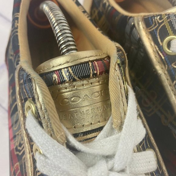 Coach Graffiti Art Sneaker Shoe Barrett - Picture 7 of 12